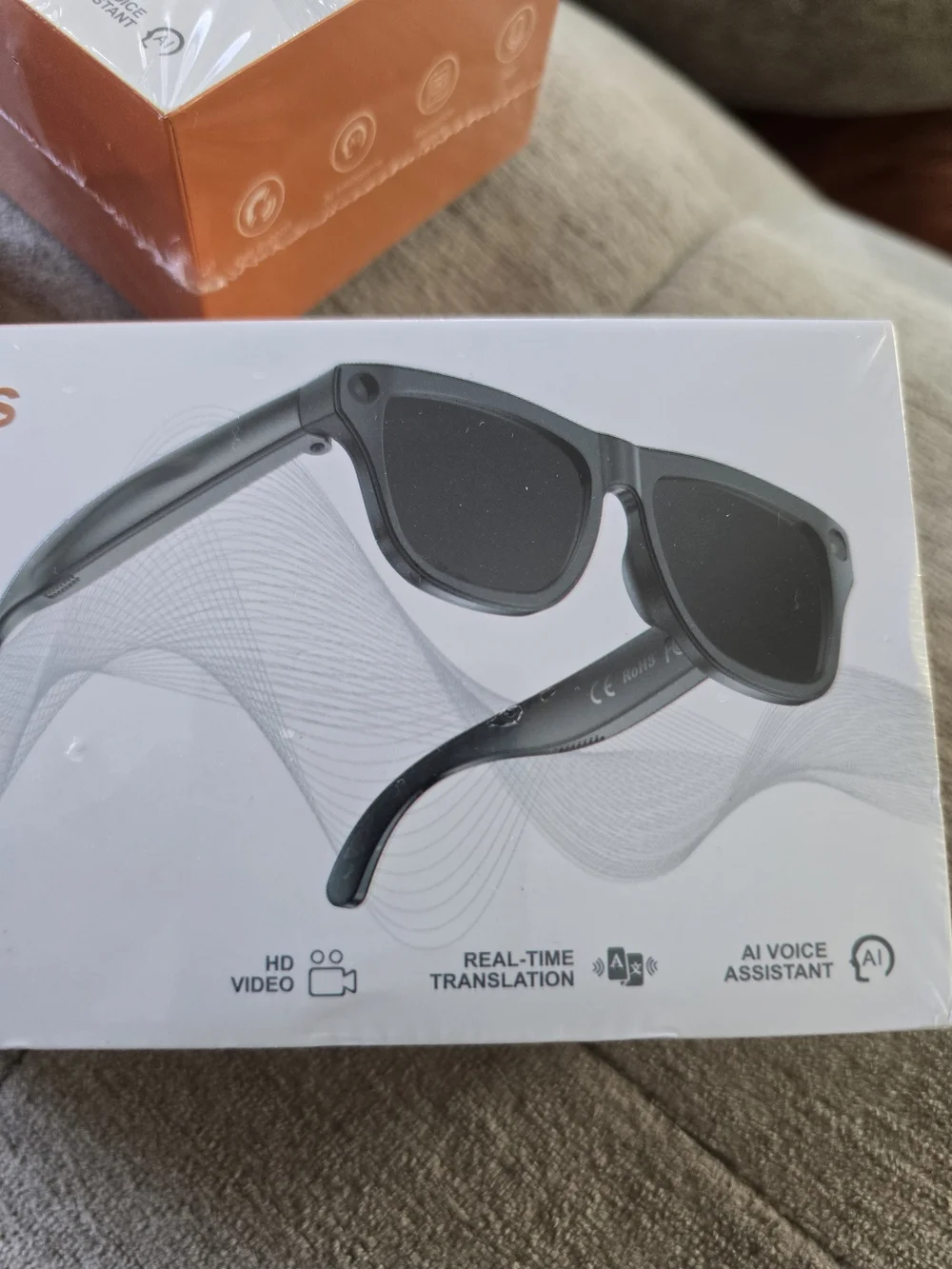 AI Glasses W/Video- In Time For The 4th Of July Interchangeable Lense